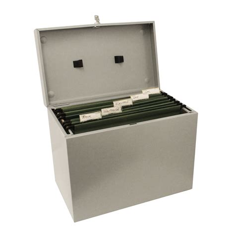 a4 metal file box|metal filing box tesco.